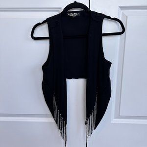 Black vest from Guess